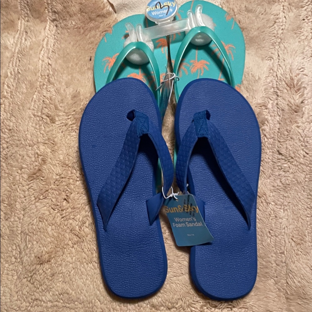 Women's Blue Sandals